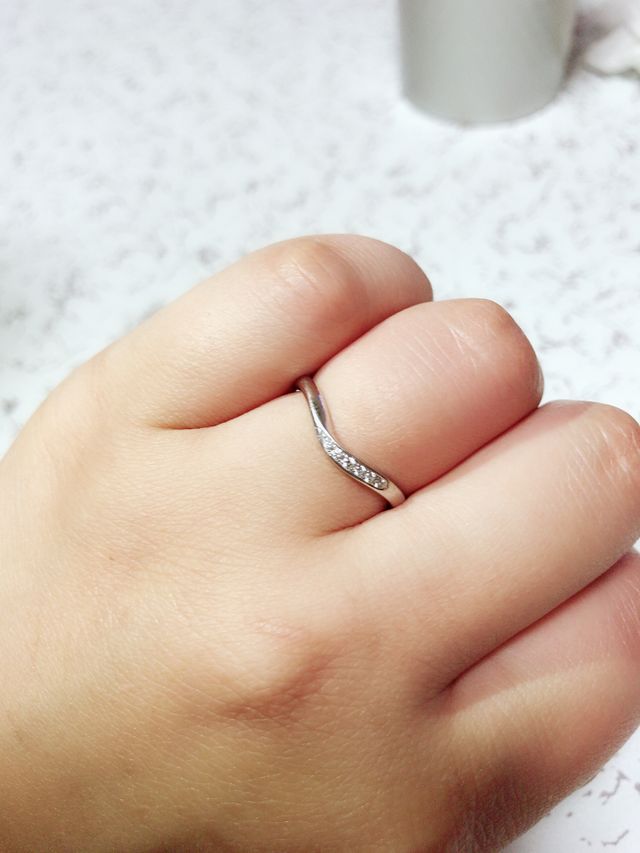 TASAKIの結婚指輪です。