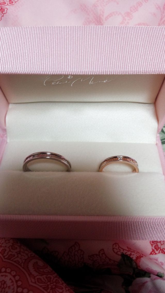 ~*+♡結婚指輪ペア♡+*~