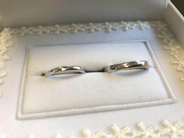 結婚指輪です。