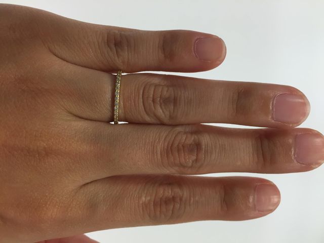 エタニティタイプの指輪