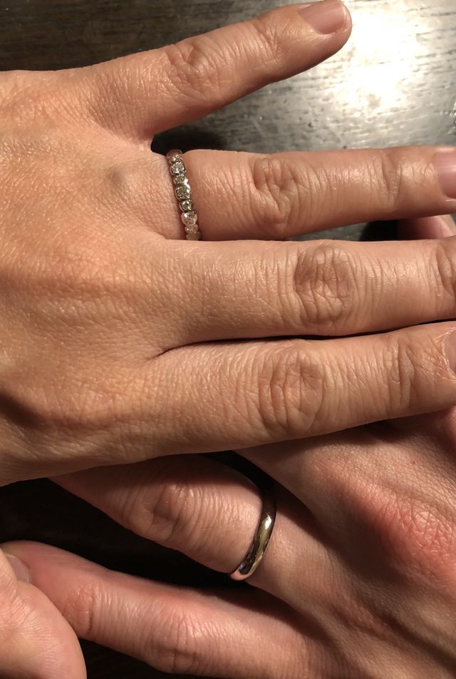 ペアで撮影しました