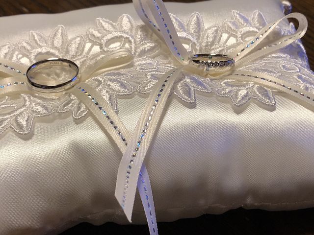 リングピローのプレゼント付きです