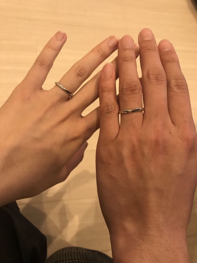 ロイヤルアッシャーダイヤモンドの結婚指輪を買いました！