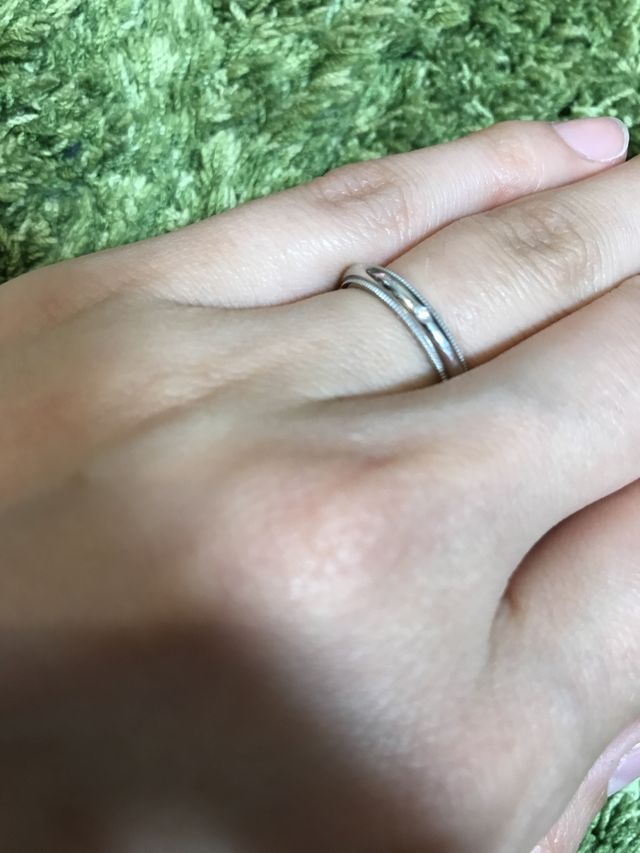 ミルグレインならではのデザインが可愛いです(°▽°)