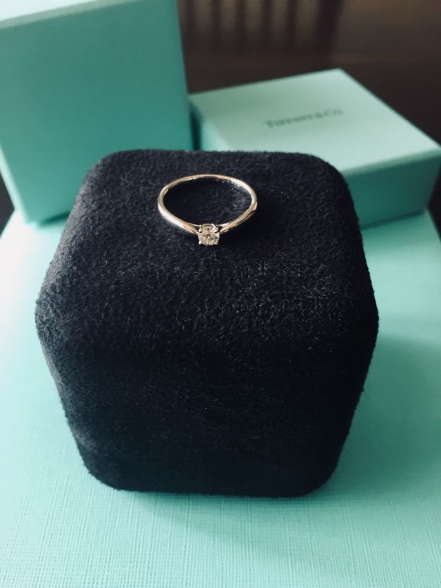 一目惚れしました。ティファニーリングは世界に１つだけです。