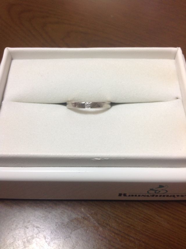 ラウシュマイヤーの結婚指輪　女性用です