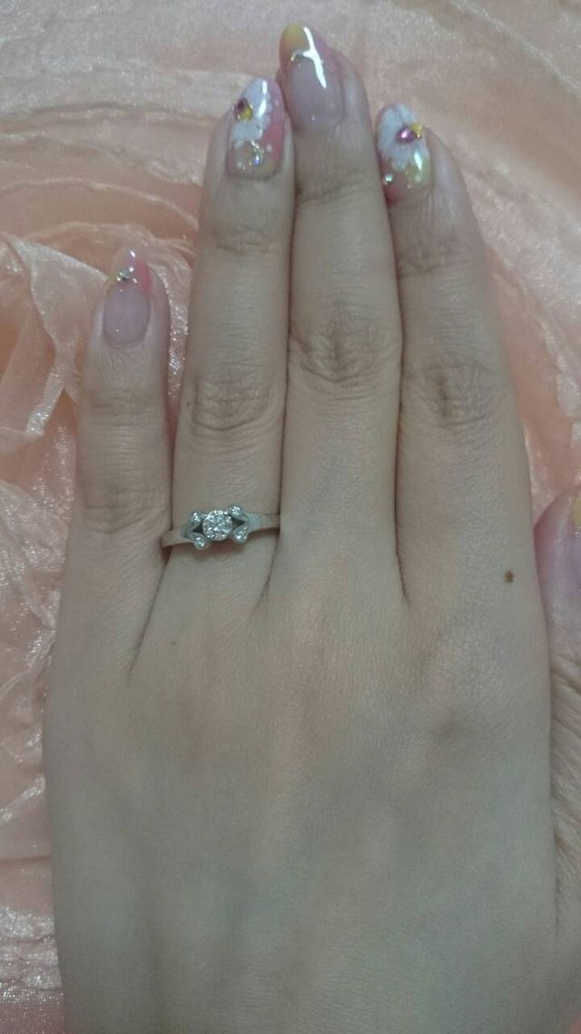 着用した画像です