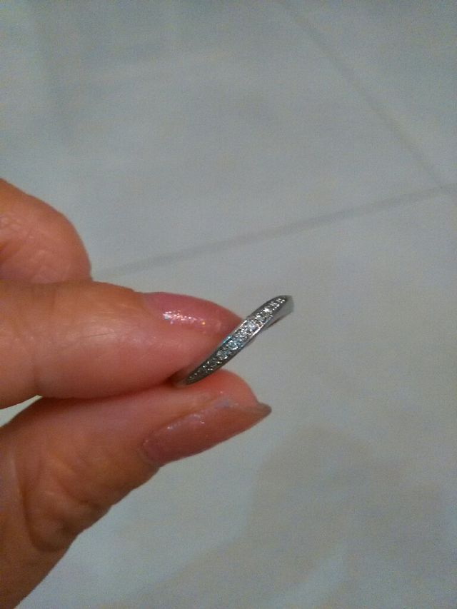 指輪のみの写真 