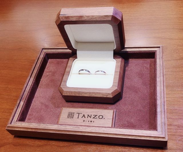 オーダーメイドの指輪は出来上がりを見たとき感動しました。