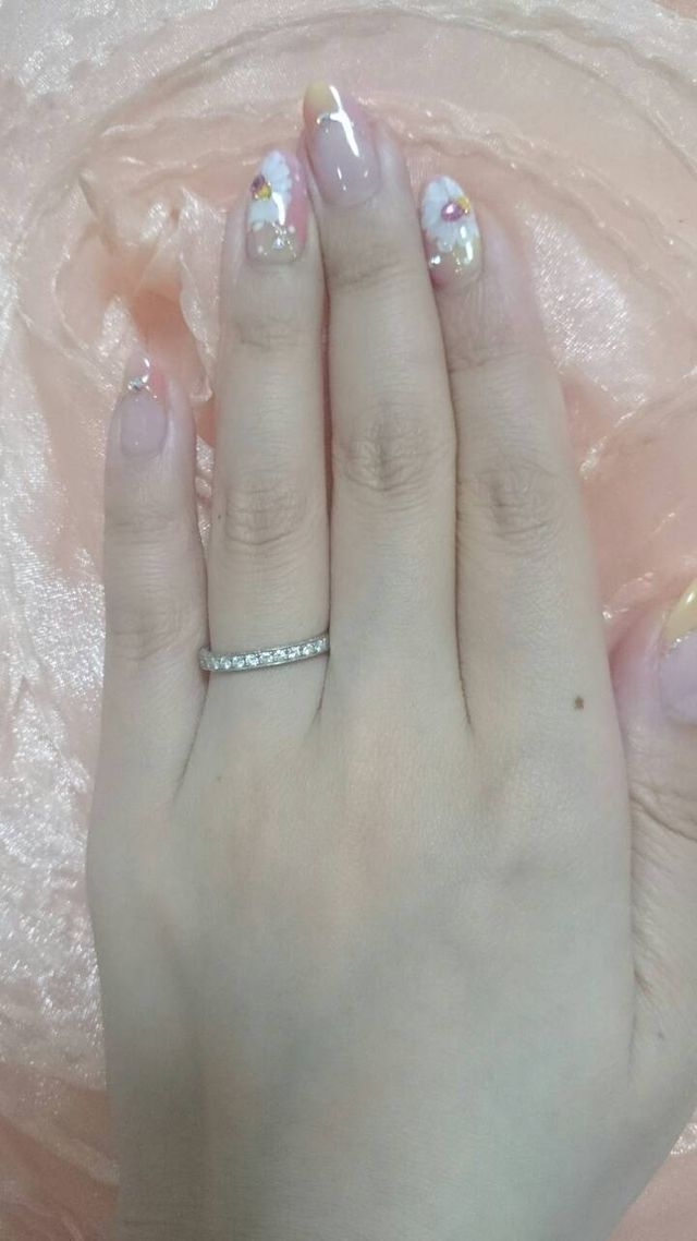 ハーフエタニティリング