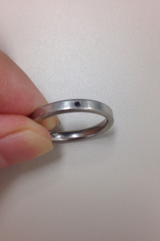 結婚指輪です。