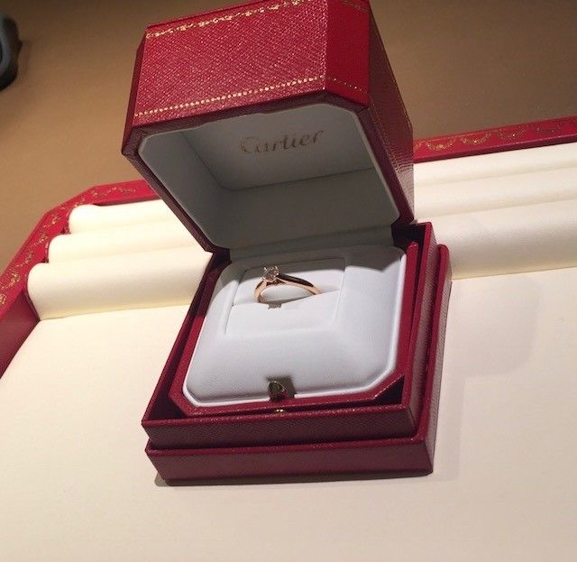 カルティエ★婚約指輪