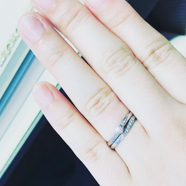 エンゲージとマリッジのセットで購入しました！