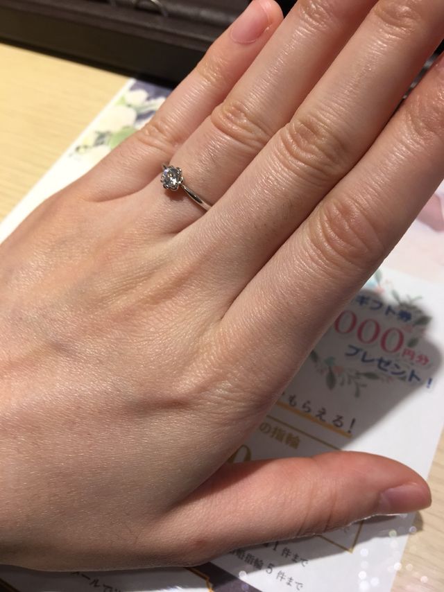 お花のデザインがかわいいです。