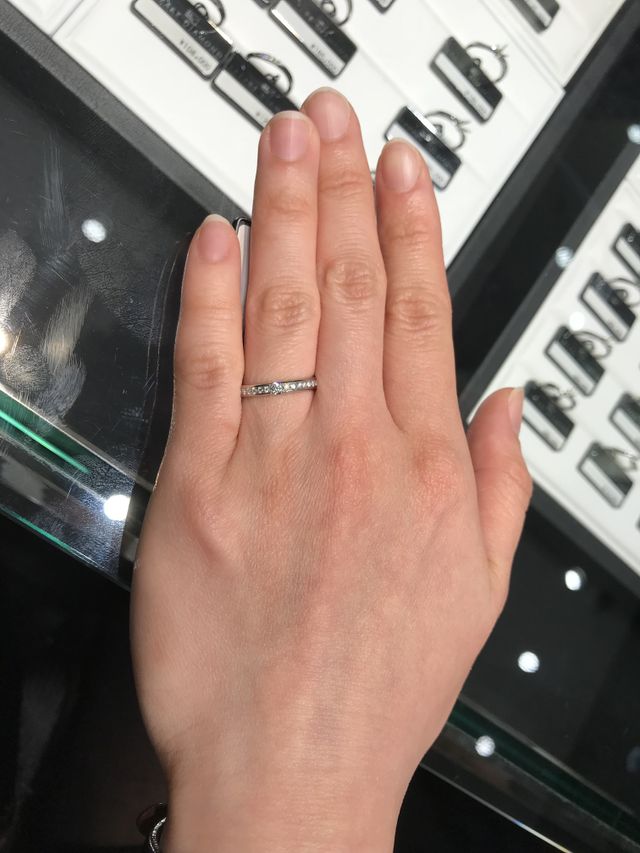 @ラザールダイアモンド ハーフエタニティリング