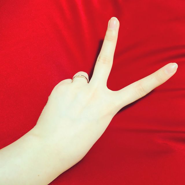 こだわりも入って自分らしい指輪に仕上がり大満足です！