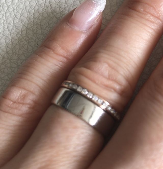 ハーフエタニティリング