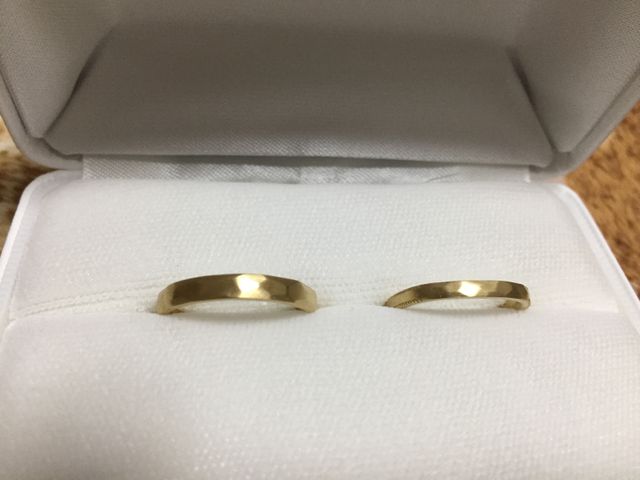 一面だけ、お揃いにしました。