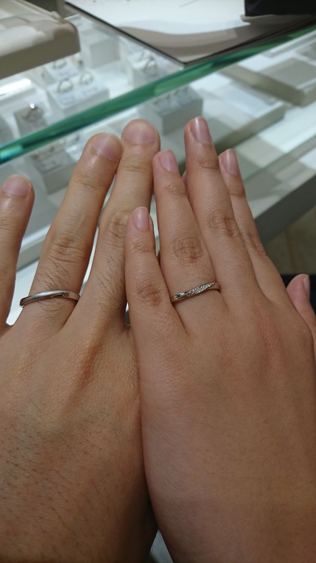 タブルハグのつやけしとダイヤのペアです