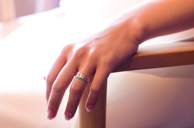 鳥の羽のデザインです。