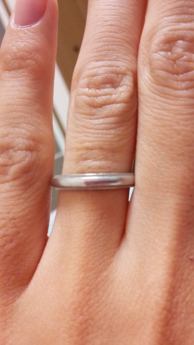 最近磨きに行ってないので少しくすんでますが&hellip;