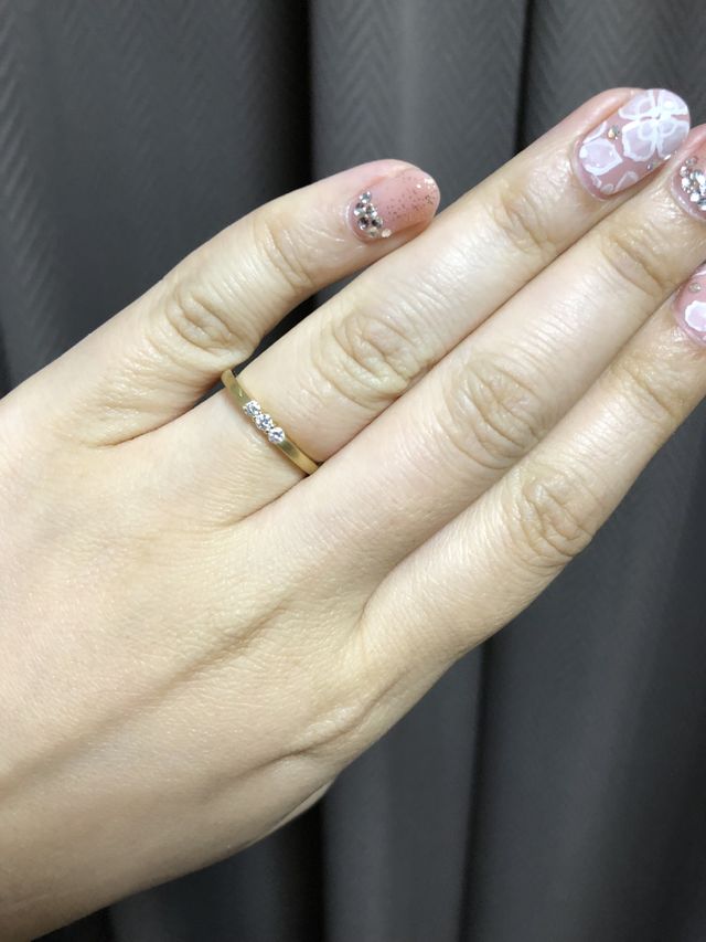 キラキラしてるとテンションがあがります！