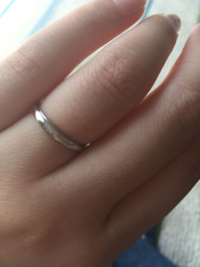 結婚指輪として購入しました