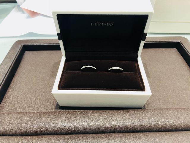 購入した指輪です。