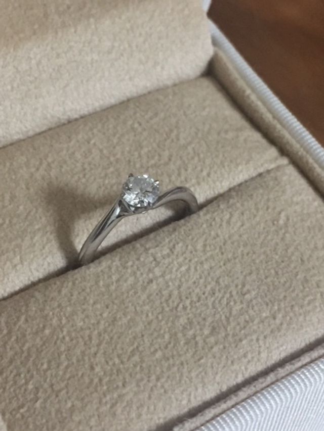 シンプルな指輪です