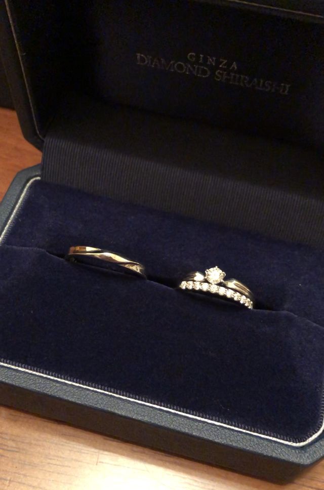 マリッジリングを購入