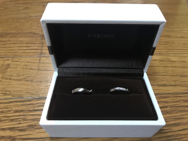 割と太めの指輪です。