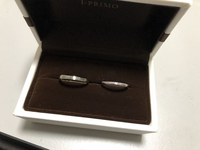 4件回ってやっと巡りあえた指輪です。