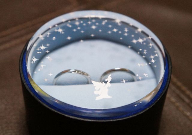 ジュエリーボックスがとてもかわいいデザインになっています