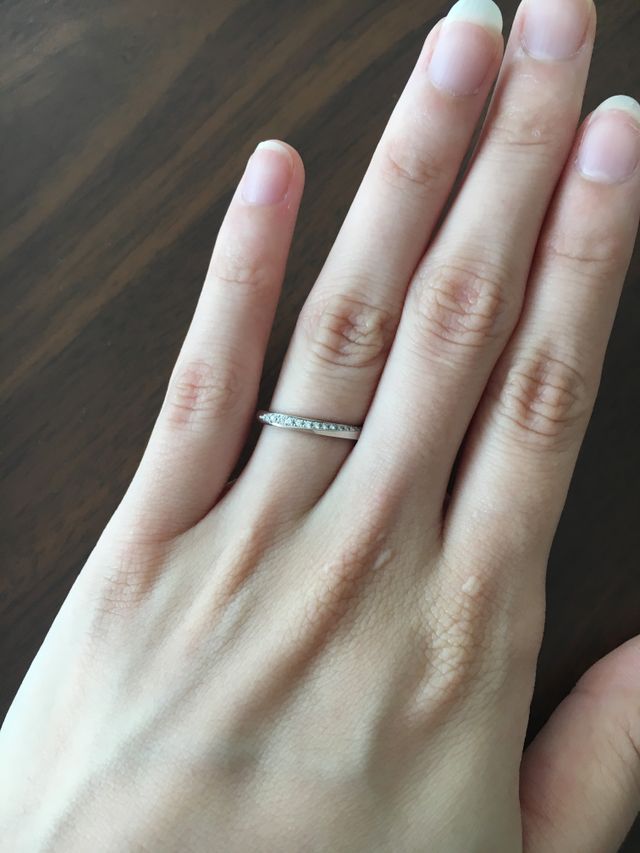 はめたところです。