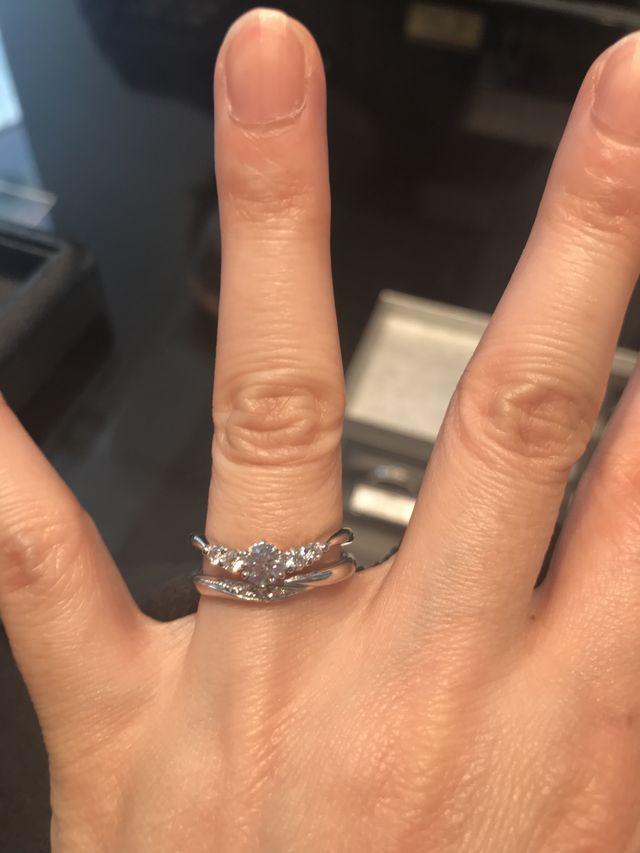 セットリングではないが別々に組み合わせできた