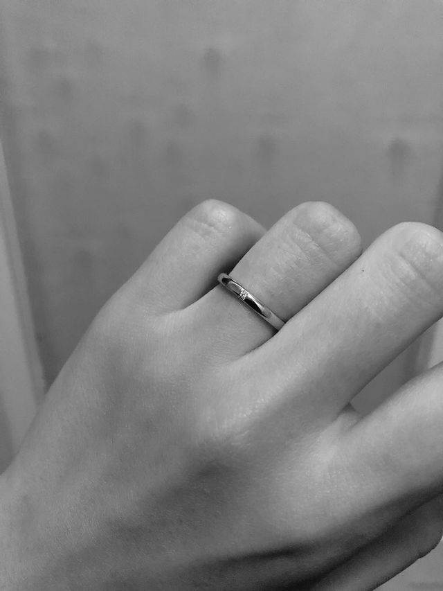 結婚指輪がついに来た✨