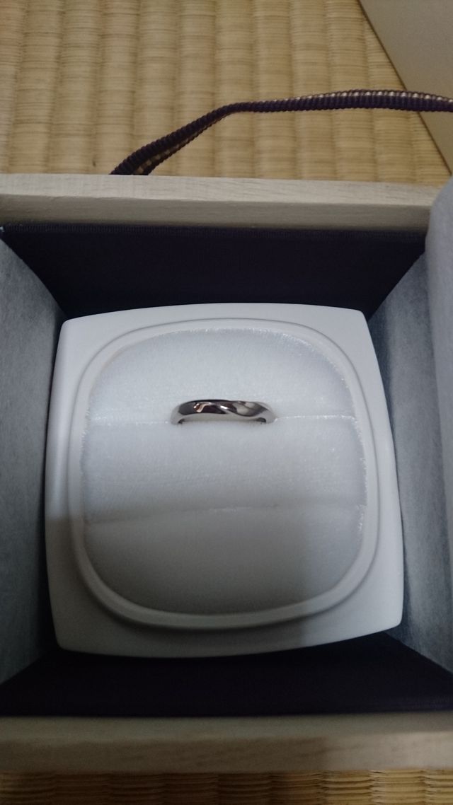 男性側結婚指輪