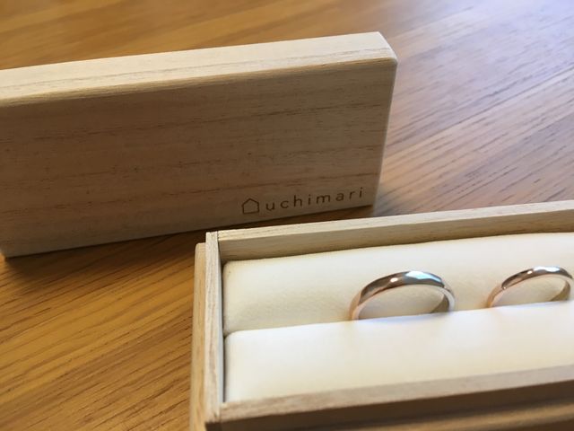完成した指輪＊