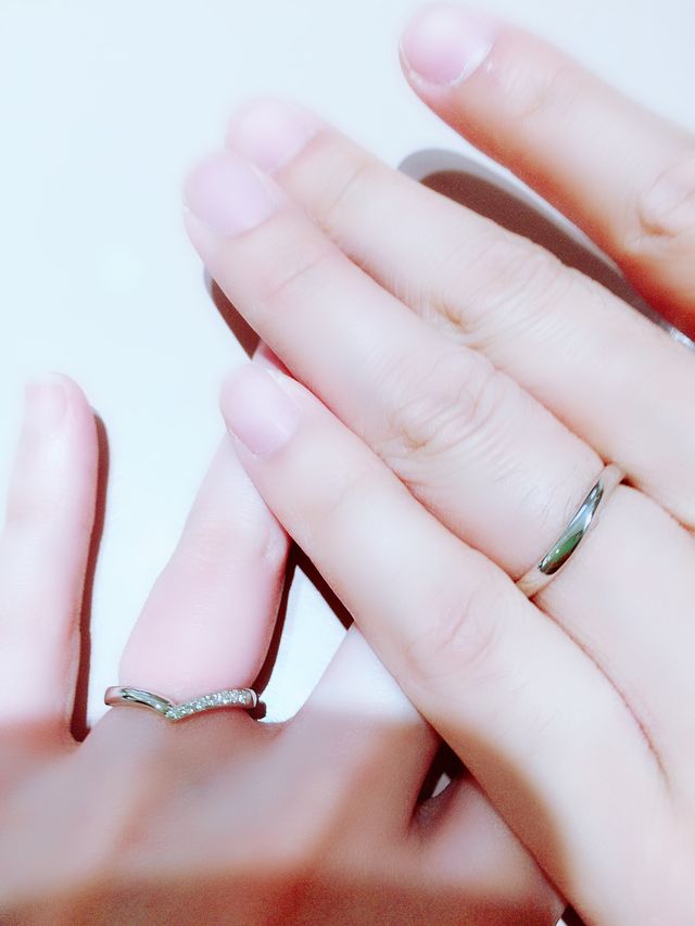 店舗受け取り時に着用したものです。