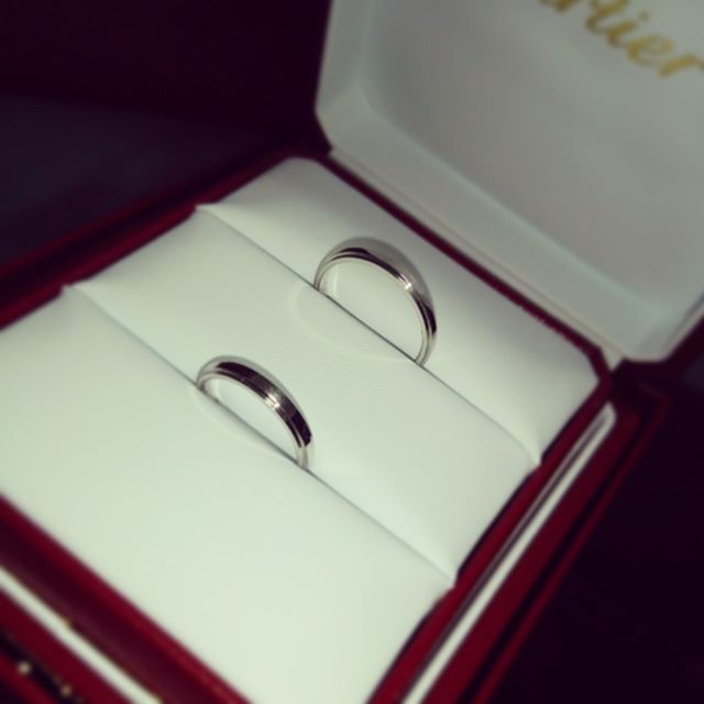 Cartier 結婚指輪✩