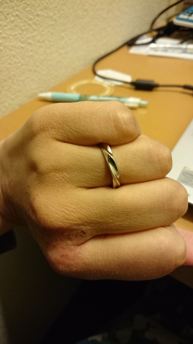 リングサイズは＃11です。