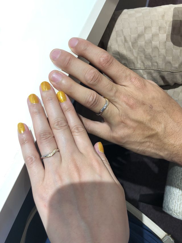 待ちに待った美女と野獣の指輪。とっても素敵〜！大満足！