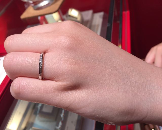 結婚指輪です
