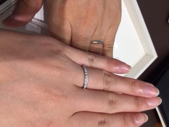 結婚式が楽しみです。