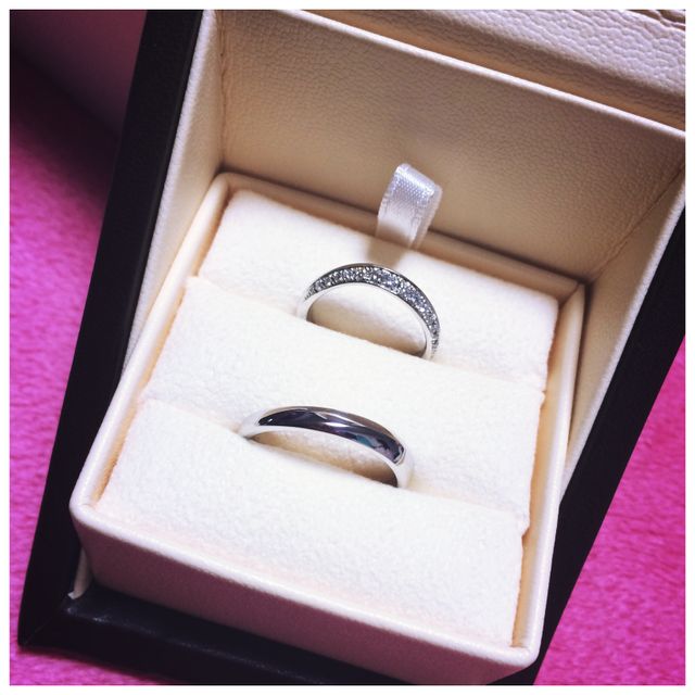 上が女性用、下が男性用です。