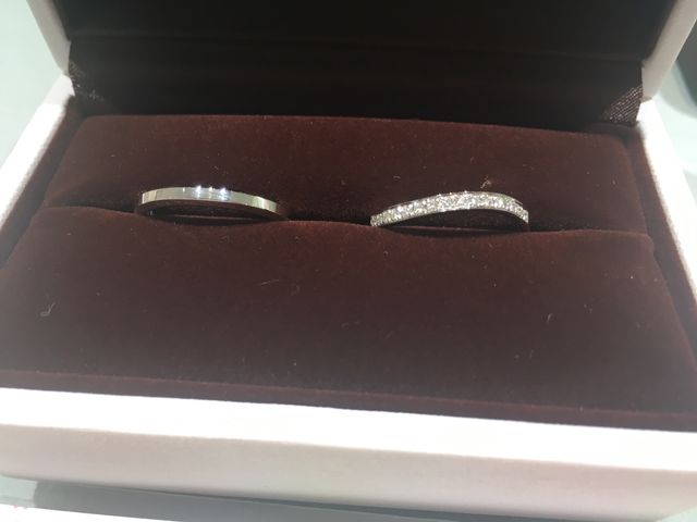 輝きがキレイで一目惚れしました！