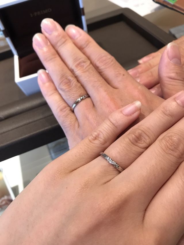 結婚指輪です。