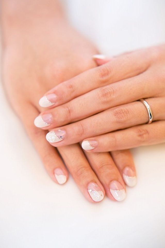 シンプルな結婚指輪がお気に入り