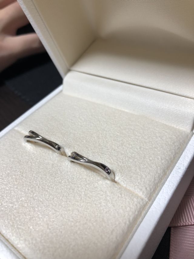 フルオーダーメイドでウェーブデザインに。