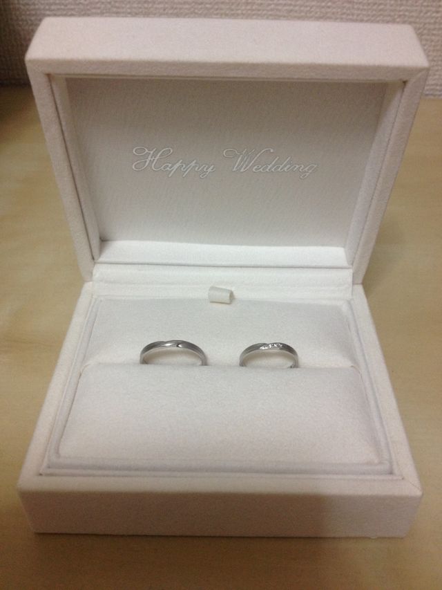 購入時にいただいた箱に入れた状態